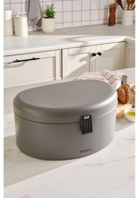 Resim Karaca Mensa Ekmek Kutusu Gri 