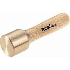 Resim Rox Wood Oymacı Pirinç Başlı Tokmak Carving Mallet 280 Gr 