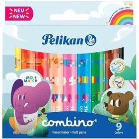 Resim Pelikan Keçeli Kalem Combino Super Jumbo 9 Lu 411 