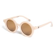 Resim Petityu 3-8 Yaş Cool Çocuk Güneş Gözlüğü 400 Uv Koruma - Pembe Yuvarlak 