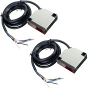 Resim Gemstone 2x Speküler Yansıma Fotoelektrik DC12-24V 3A E3JK-R4M1 Vidalı Sensör Anahtarı (Yurt Dışından) 