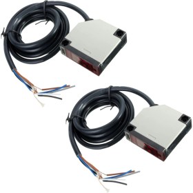 Resim Gemstone 2x Speküler Yansıma Fotoelektrik DC12-24V 3A E3JK-R4M1 Vidalı Sensör Anahtarı (Yurt Dışından) 