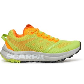 Resim scarpa Spin Planet WMN Sunny Green-Orange Fluo Kadın Koşu Ayakkabısı 