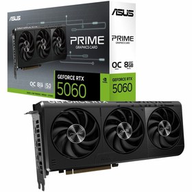 Resim ASUS Prime GeForce RTX 5060 OC 8GB GDDR7 128Bit HDMI/DP Ekran Kartı 