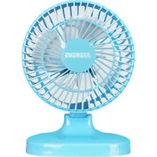 Resim EFN-503 7" Masaüstü USB Mavi Fan Everest