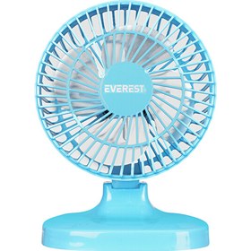 Resim EFN-503 7" Masaüstü USB Mavi Fan Everest