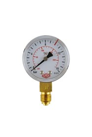 Resim SIMGA 0-6 Bar Çap Ø63 Mm Arkadan Bağlantılı Kuru Tip Manometre 