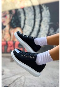 Resim Ch251 Cbt Mirror Kadın Ayakkabı Sıyah Çok Renkli 