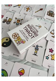 Resim Celestial Kawaii Tarot Kartları Ve Başlangıç Tarot Kitabı Planett 