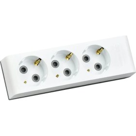 Resim Günsan Elektrik Üçlü Çocuk Korumalı Topraklı Grup Priz Klemensli (Kablosuz) 