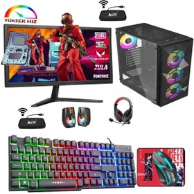 Resim Cachex Obelisk i5-9400F 16GB 512GB SSD M.2 NVME RX580 8GB 256 Bit 24'' Oyuncu Masaüstü Bilgisayarı 