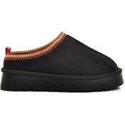 Resim Aspor Siyah Kadın Ev Terliği Siyah 