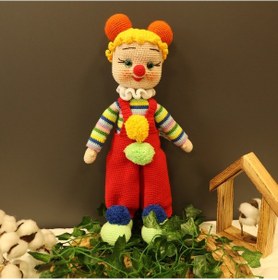 Resim Amigurumi Palyaço Mercan 