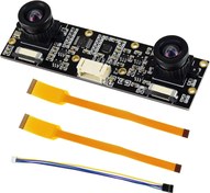 Resim Waveshare 8 MP Binoküler Stereo Derinlik Kamera Modülü IMX219-83 