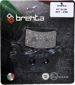 Resim Yamaha Trıcty 125 Ön Sol Disk Brenta Fren Balata Ob 
