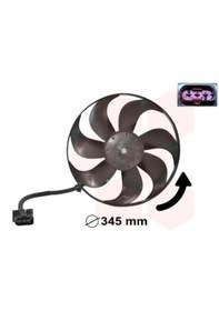 Resim Seat Cordoba 1.4 - 1.6 1993 - 2002 Fan Motoru - 345 Mm 