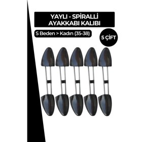 Resim 5 Çift Comfy Yaylı Ayakkabı Kalıbı 35-38 Kadın 