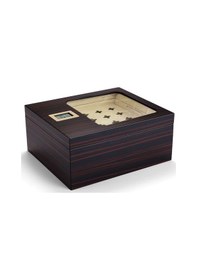Resim Cigarloong Camlı Puro Kutusu Humidor Ebony 40's 