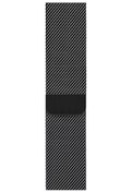 Resim Qfit Apple Watch42/44mm Uyumlu Spor Hasır Loop Siyah Kordon 