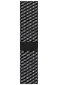 Resim Qfit Apple Watch42/44mm Uyumlu Spor Hasır Loop Siyah Kordon 