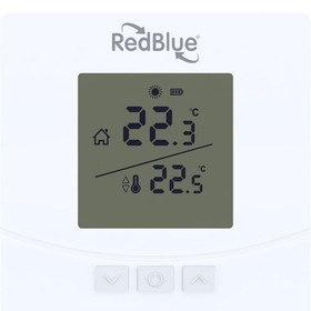Resim Redblue SQUARE 05 RF Kablosuz Dijital Oda Termostatı (Smart Değildir) 