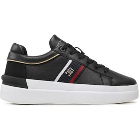 Resim Tommy Hılfıger Kadın Ayakkabı Fw0fw07387-bds Siyah 