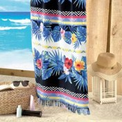 Resim Maxstyle Miami Kadife Plaj Havlusu 70x160 Cm 