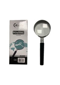Resim Bafix Büyüteç Cam Metal Çerçeveli 50 Mm Büyüteç 