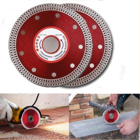 Resim Keneth Tools 2 Adet Turbo Hassas Kesim - Çapraz Dişli Elmas Testere Bıçağı - 115 mm - 2 Adet Tek Fiyat 