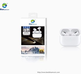 Resim BLUE SPECTRUM V-31 Bluetooth TWS Stereo Kulak İçi Kulaklık BEYAZ 