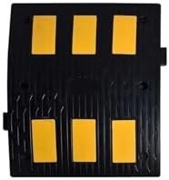 Resim Hayat Trafik - Kauçuk Hız Kesici 6 Bantlı, Yol Kasisi 50 x 60 x 4,5 cm 