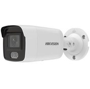 Resim Hikvision DS-2CD2047G2-L Color-Vu 4Mp 4Mm 40Mt Ip67 H265+ Poe Mını Ir Bullet Ip Kamera 