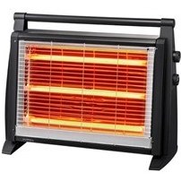 Resim Luxell LX-2831 Quartz Buharlı Isıtıcı 1500Watt Termosatlı Devrilme Emniyetli 