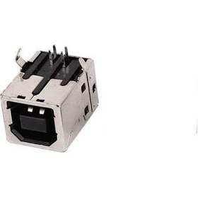 Resim Koodmax-Usb B Tipi Dişi Konnektör - Lehim Tip - Yazcı Dişi Soket - 5 Adet 