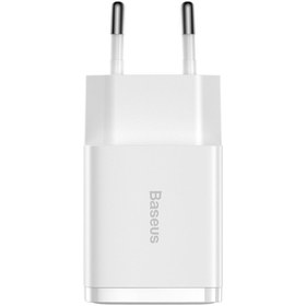 Resim Baseus Compact Charger 2U 10.5W Beyaz 