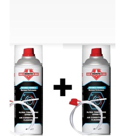 Resim Börfh Klima Temizleyici Sprey 400 Ml Hortumlu 2 Li Set 