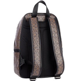 Resim Calvin Klein Round Bp W/Pckt Erkek Sırt Çantası Brown Mono - Brown Mono / STD 