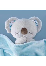 Resim Koala Nefes Alabilen Uyku Arkadaşı 25cm Müzikli Nefes Alan Tam Fonksiyonlu 