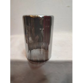 Resim Silindir Avize Camı.füme Renkte,kendinden Çizgili (ÇAP:10.00 cm -H:15.00 cm )NORMAL AMPULE Göre (E.27) 