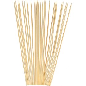 Resim Atmaca 25'li Bambu Çöp Şiş 