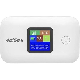 Resim 4g Mobil Sim Kartlı Wifi Router 150mbps 3000mah Taşınabilir Hotspot Modem Kayıtlı 