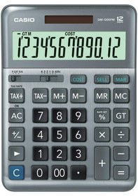 Resim Casio DM-1200FM Masaüstü 12 Hane Hesap Makinesi 