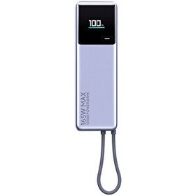Resim Xiaomi 2025 Model 10000 mAh 165 W Entegre Kablolu Powerbank Gri 