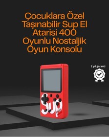 Resim 3 İnç Ekranlı Klasik Oyunlu El Konsolu 
