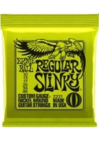 Resim Ernie Ball P02221 Regular Slinky Nickel 10-46 Elektro Gitar Teli 
