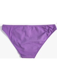 Resim Koton Normal Bel Bikini Altı Dokulu Mor 3sak00129bm 3SAK00129BMU99 