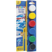 Resim Carioca Tempera Suluboya Süper Yıkanabilir Fırçalı 25 ML 6 Renk 40433 