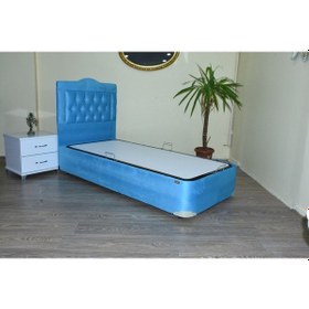 Resim Bengimobilya Baza Başlık Taytüyü Pembe Model Silinir Kapitone Başlık Metal Fı 