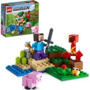 Resim LEGO Minecraft Creeper Pususu 21177 