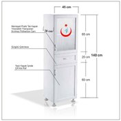 Resim Uzun Tıbbi Malzeme Ecza İlaç Doktor Klinik Hastane Hekim Dolabı 